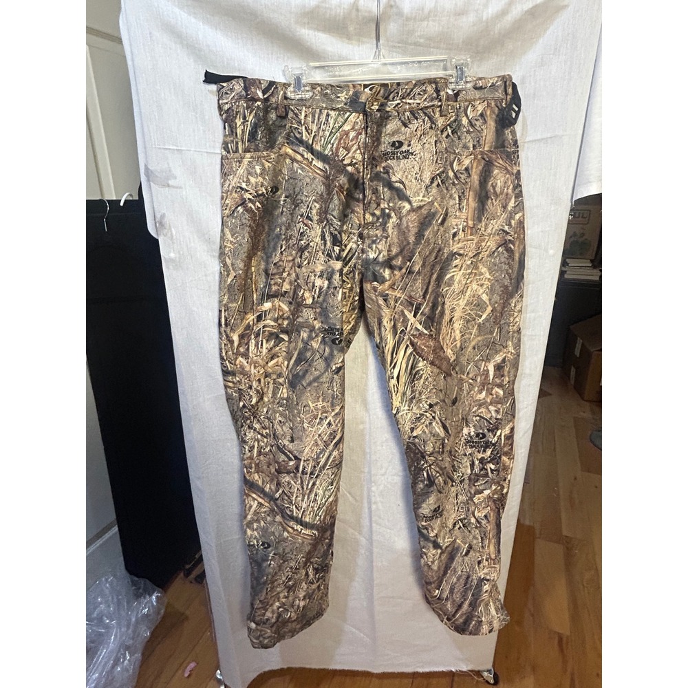 Drake Waterfowl Mossy Oak Duck Blind Camo Hunting Pants Mens Large 36-38 Camo